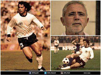Der Bomber. Alles Gute zum Geburtstag. Happy Birthday Gerd Muller
Happy 74 birthday   