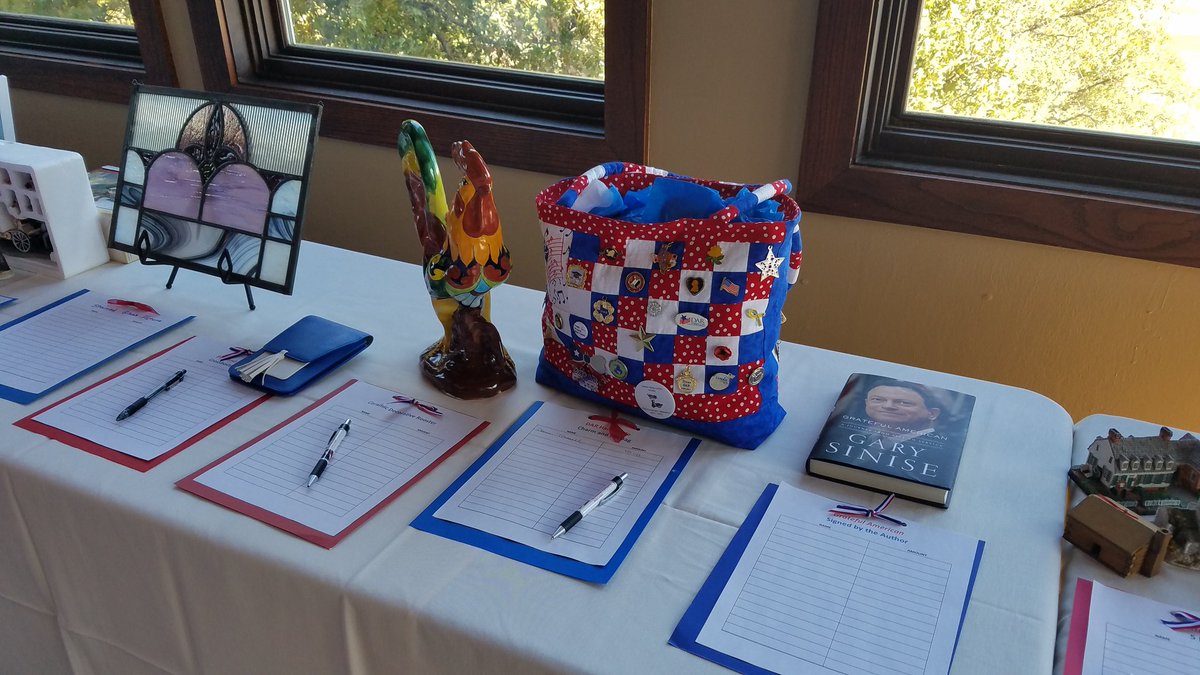 MollyCorbinDAR's tweet photo. We had an AMAZING luncheon and auction today. Auction proceeds exceeds $2000 to benefit VA. #txdar #riseandshineforamerica https://t.co/lewxa9hHKq