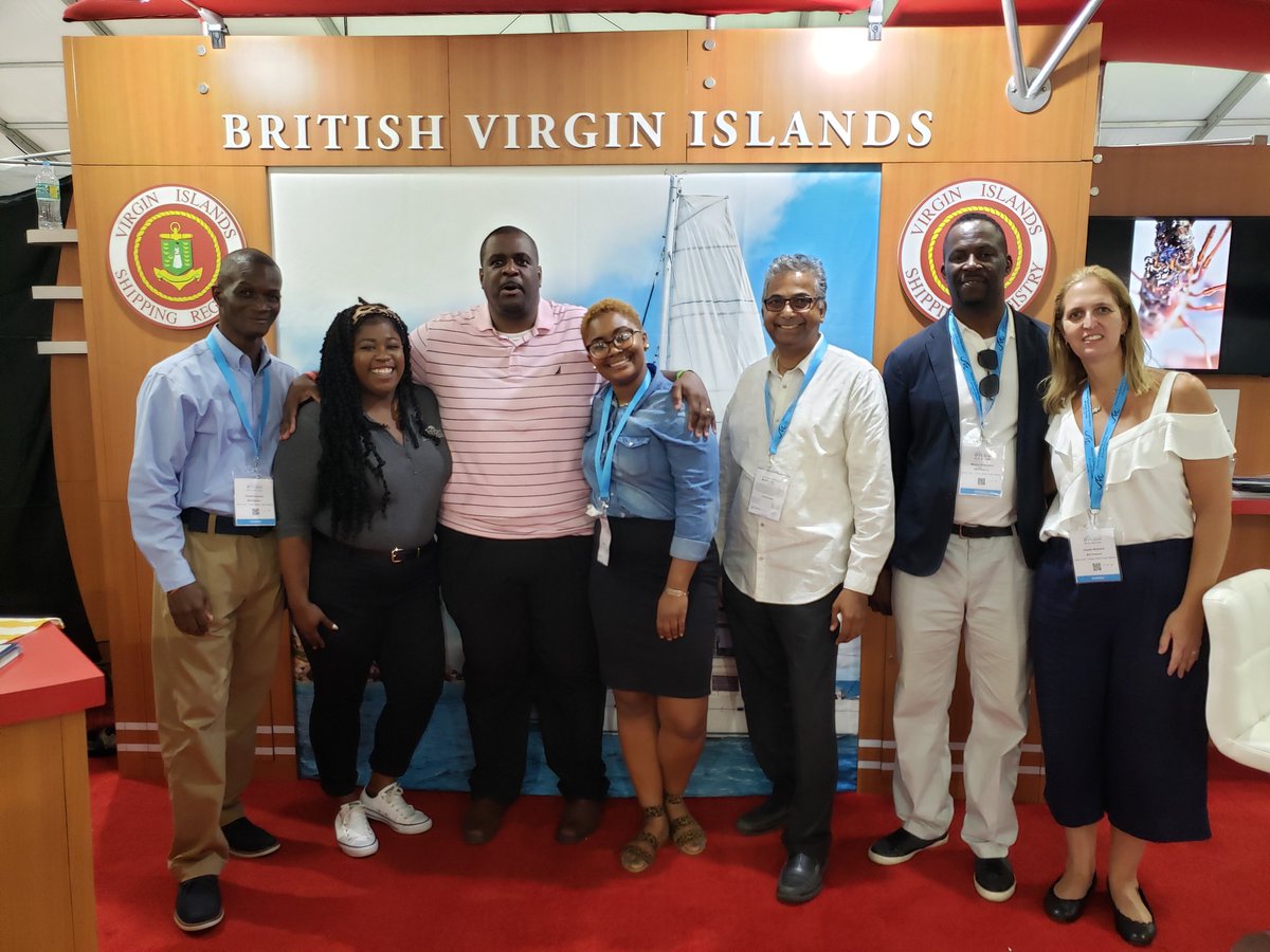 Wonderful to have a surprise visit by our Premier  Hon. Andrew Fahie at our booth in the Super Yacht Pavilion at the Fort Lauderdale boat show. 
#FLIBS2019 
#oneBVI