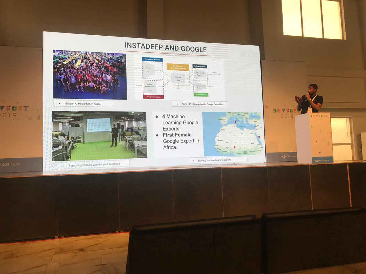 iGeorge_i's tweet image. With over 2500+ participants, @Instadeepai is excited to be part of the biggest Developer community in Africa. We had a wonderful time at #DevFestLagos democratizing AI and building world-class AI solutions. #DevFest #Instadeep #AI