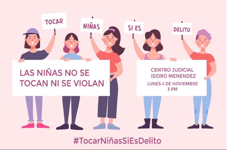 #TocarNiñasSiEsDelito