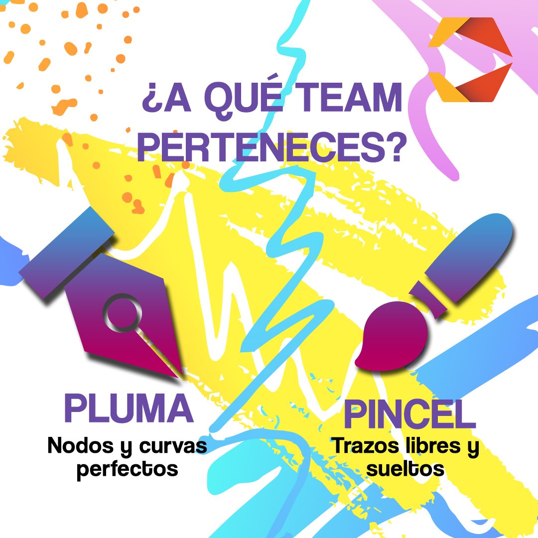cuncode's tweet image. Hoy queremos saber que cuál de estas dos herramientas es tu favorita
.
Eres del #TeamPluma, preciso y exacto  ✒
.
O del #TeamPincel, libre y despreocupado 🖌
.
Cuéntanos 😄 👇
