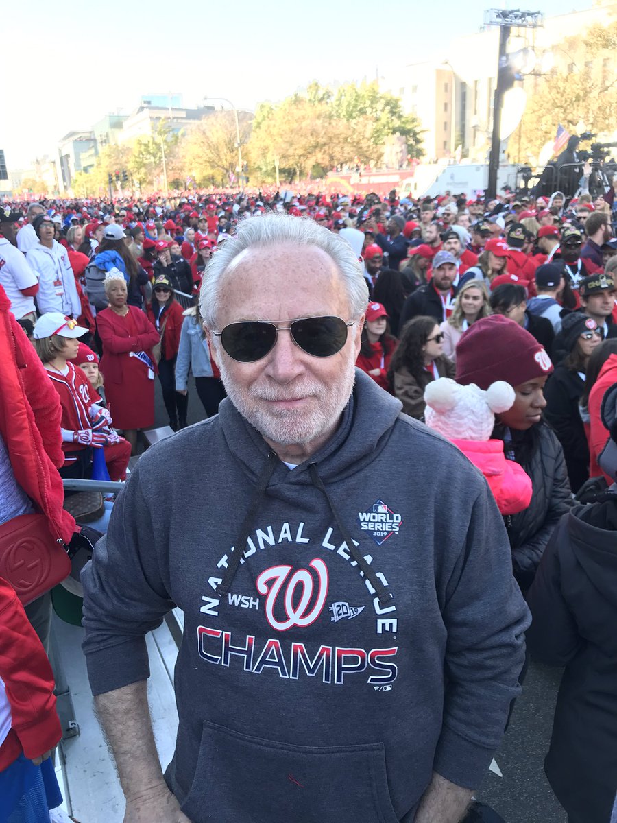 What a great celebration and what a huge crowd. Thanks Washington <a href="/Nationals/">Washington Nationals</a> for winning the #WorldSeries and making us fans so happy. #FightFinished