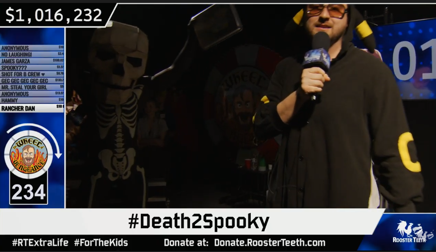 NegaMexGaming's tweet photo. Bringin the BIG SPOOKS #Death2Spooky #RTExtraLife https://t.co/vu2OxUfiU6