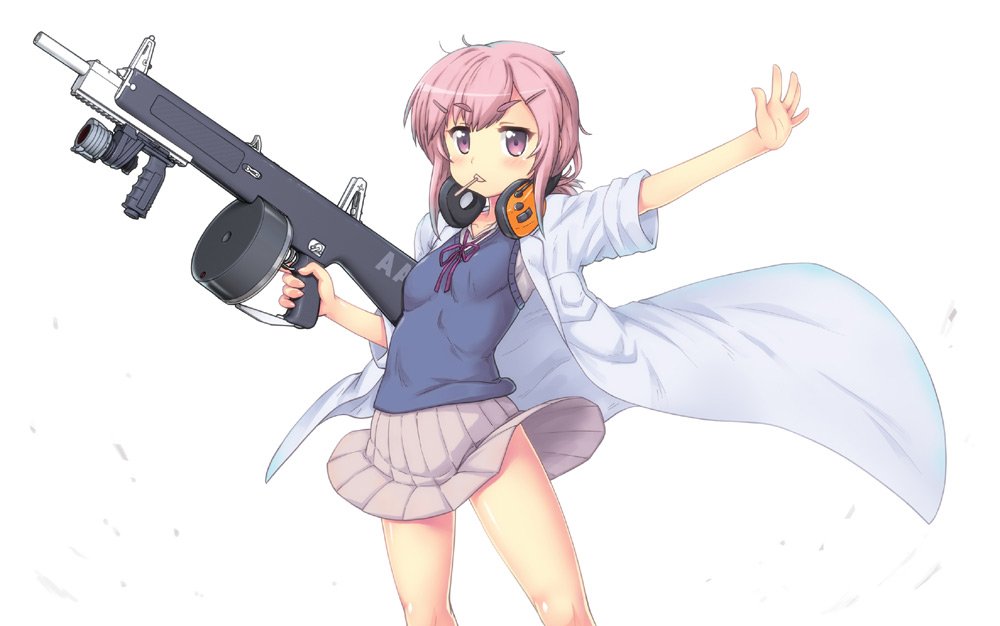 #いい銃の日
今日はいっぱい銃と女の子絵が見られるいい日ですわ～
#リトルアーモリー 