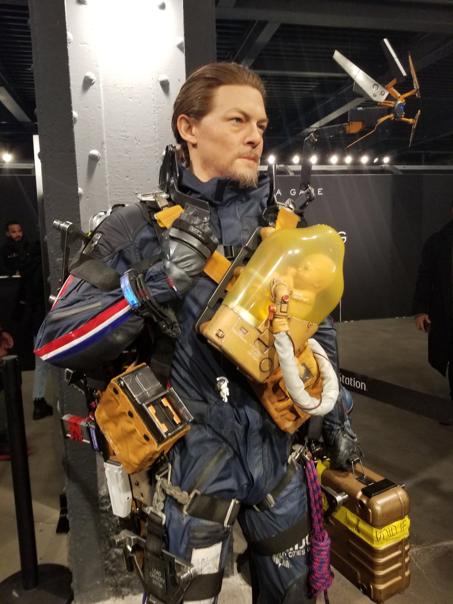 The Death Stranding gallery experience was cool 