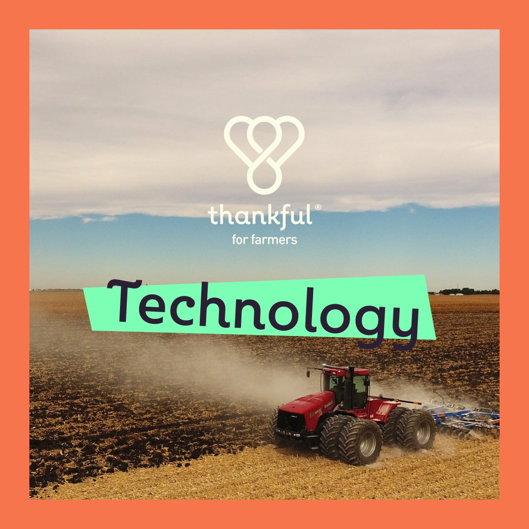 thankful4farmer's tweet photo. We're investing in new technology that will make real impact across the farming &amp; agriculture industry.  Through purchasing co-branded #Thankful4Farmers products, you're helping raise funds that will be re-invested in innovative projects that will shape the future of farming https://t.co/xCSVK2n2z9