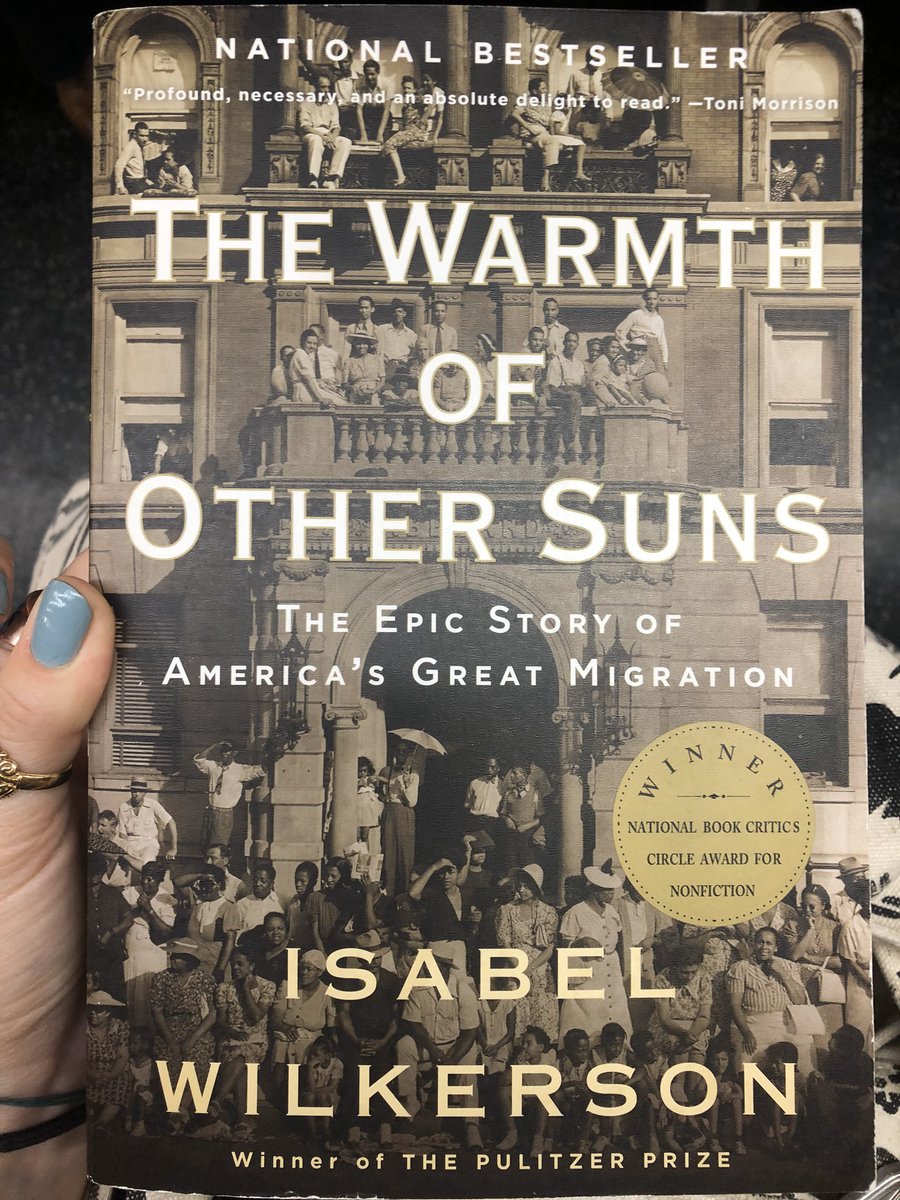 Phenomenal. Took me just over a month (with a couple other books in between) and was absolutely worth it. Have never been more grateful to be from a family of immigrants who spent generations fighting for the rights of all humans.