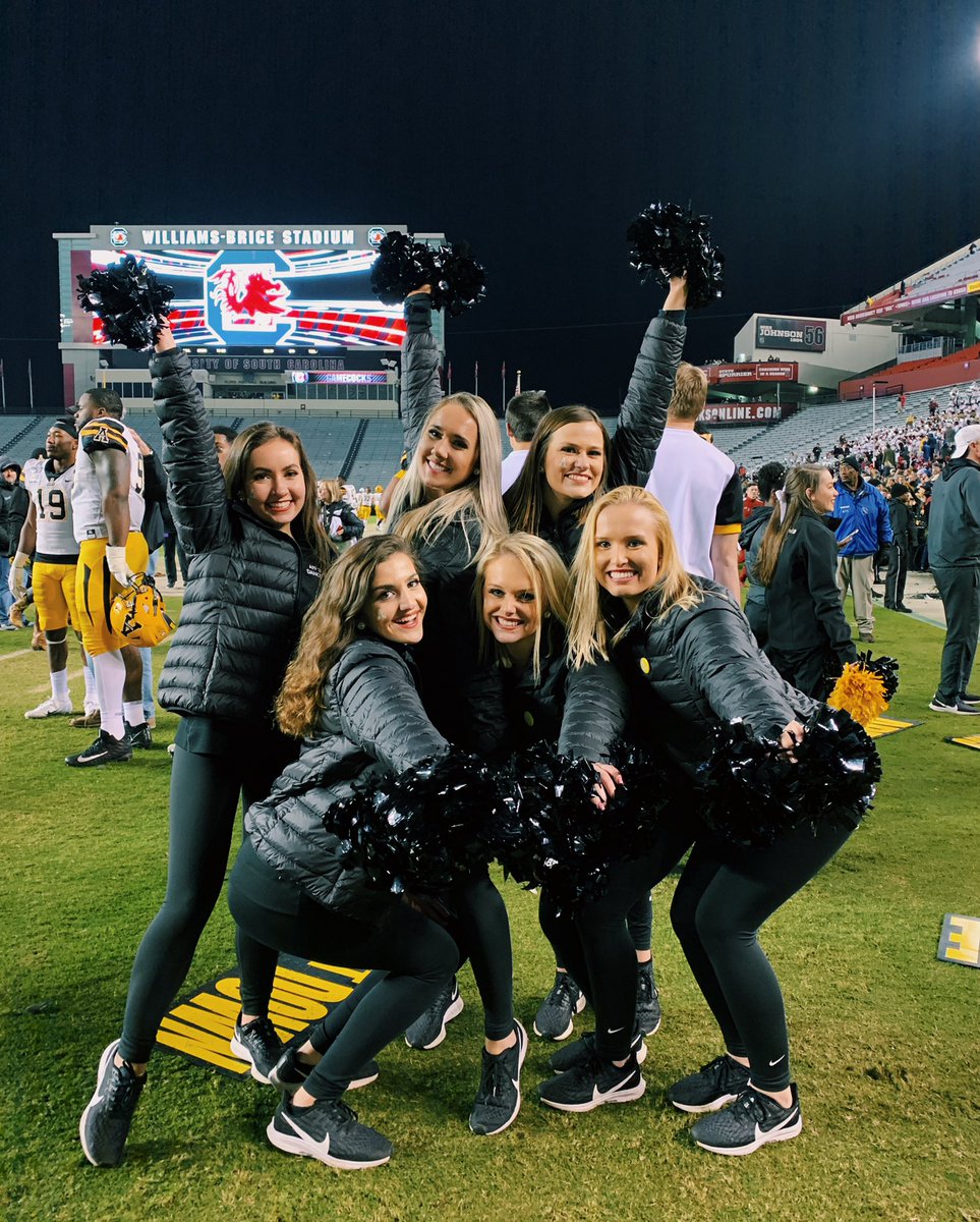 Still on a high from the end of the game, even as we travel back to Boone! So proud of App tonight- from the football team on the field to the fans in the stands. Roll Neers! We beat the Gamecocks! ✨🖤❕