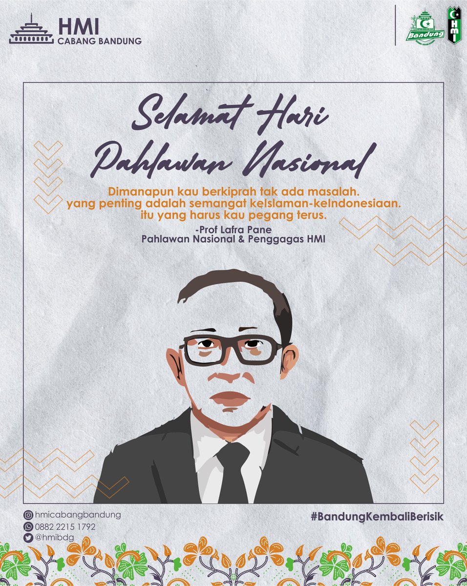 Tak perlu menjadi Soekarno untuk menjadi pahlawan, jadilah diri sendiri dan berbuat untuk umat &amp; bangsa