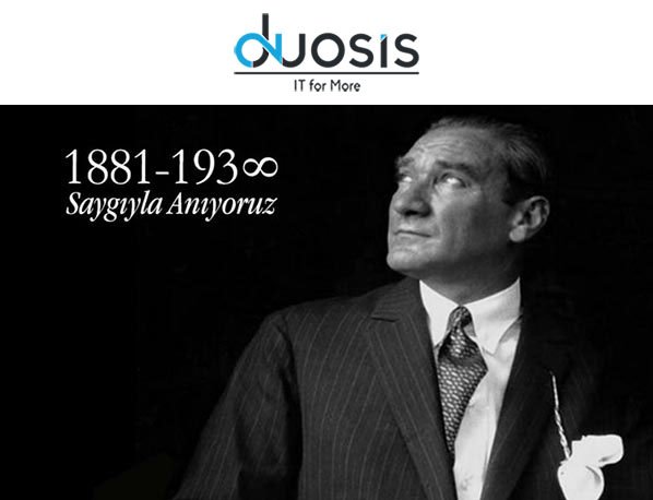 Saygıyla, minnetle, büyük özlemle anıyoruz...

#duosis #10kasım #atatürküanma