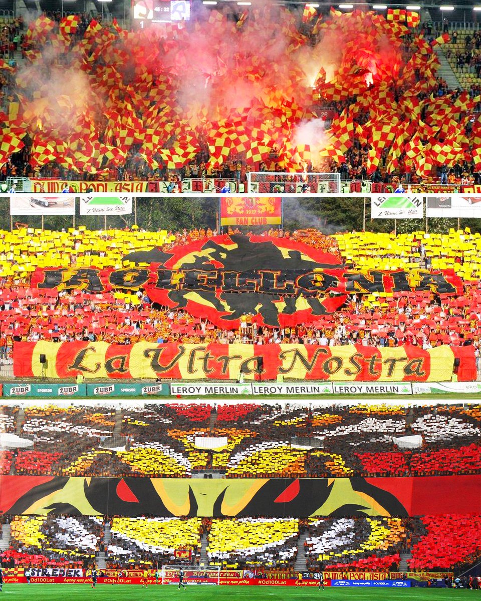 ebultras1920's tweet photo. #RedAndYellowTeamOfTheWeek
Ep 13: Jagiellonia, based in Białystok, founded in 1920, plays Ekstraklasa. Home- Białystok City Stadium. They won the Polish Cup & Super Cup in 2010.
Ultras Jagiellonia Białystok is their most active Ultras group.
#JagielloniaBiałystok #EastBengalFC https://t.co/YEsZ1d7IFH