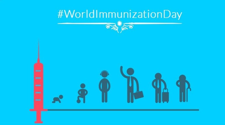 On #WorldImmunizationDay, Let's to make people aware about the importance of getting timely vaccinations against vaccine preventable diseases.