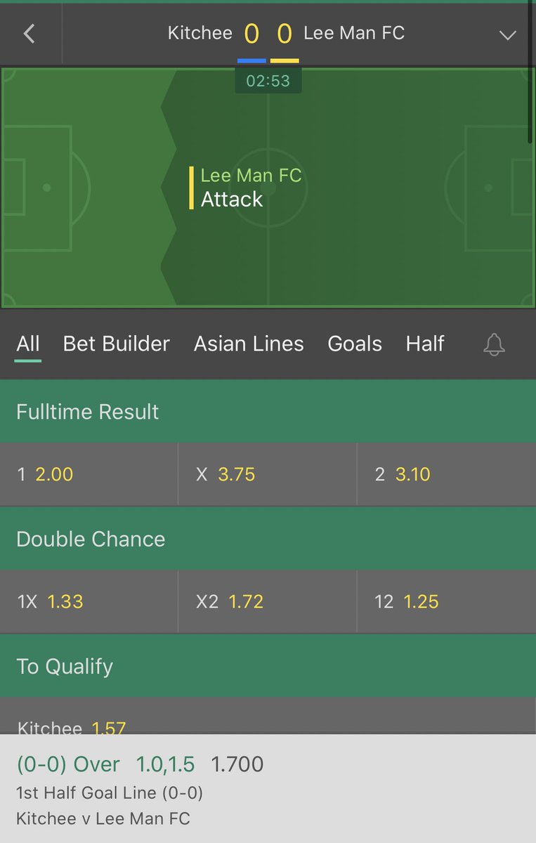 SpecializedTips's tweet image. IN-PLAY 

Hong Kong Senior Shield 🇭🇰 

#SpecializedTips

❤️ &amp;amp; 🔁 if you're on