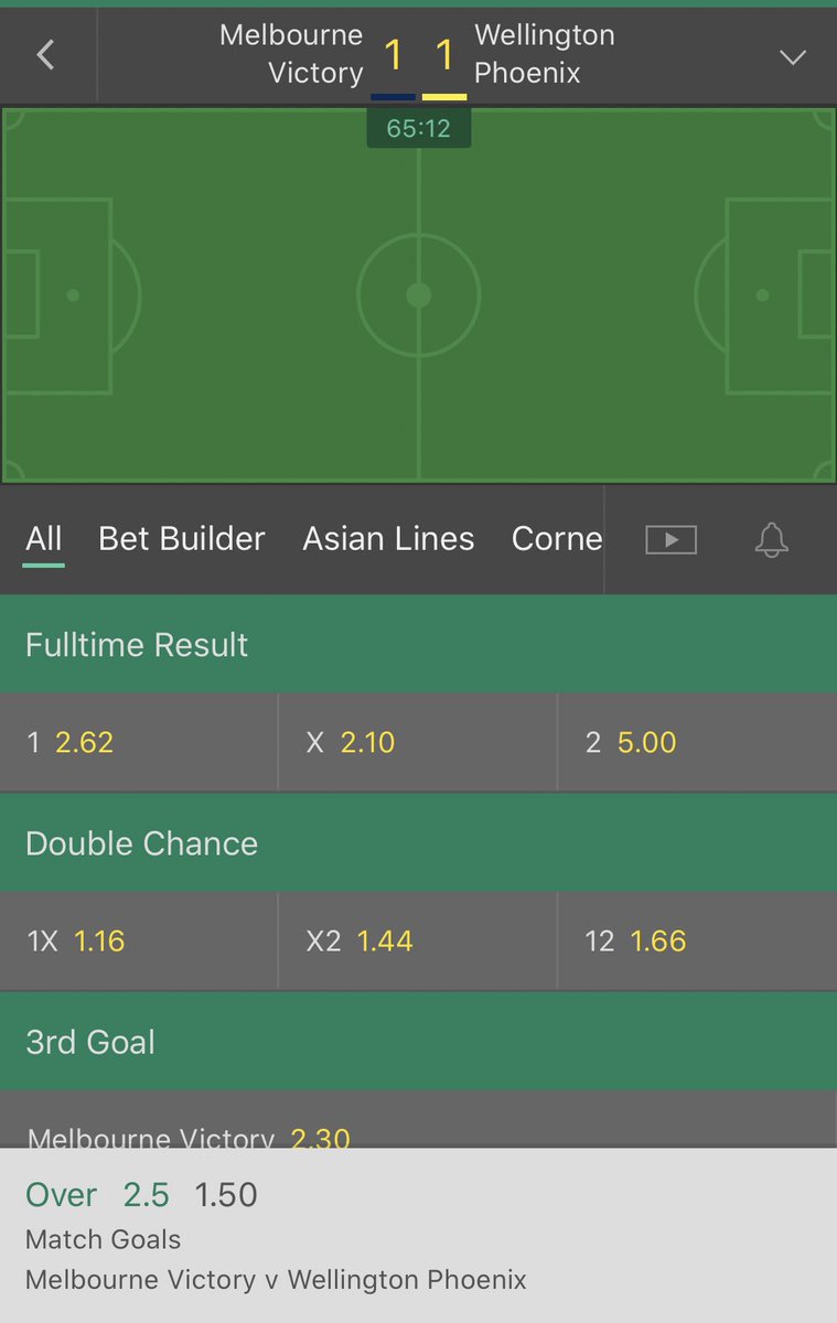 SpecializedTips's tweet image. IN-PLAY 

Australia A-League 🇦🇺 

#SpecializedTips

❤️ &amp;amp; 🔁 if you're on
