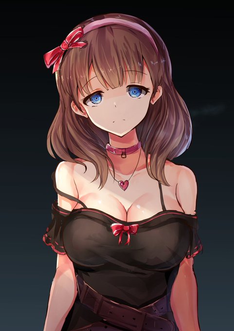 Twitterにイラスト載せる際、サムネイル映えを重視して普通のと拡大版の二枚を掲載する手法がありますが、これどんどんこっちに迫ってきてるみたいだと思ったので描いてやってみました 