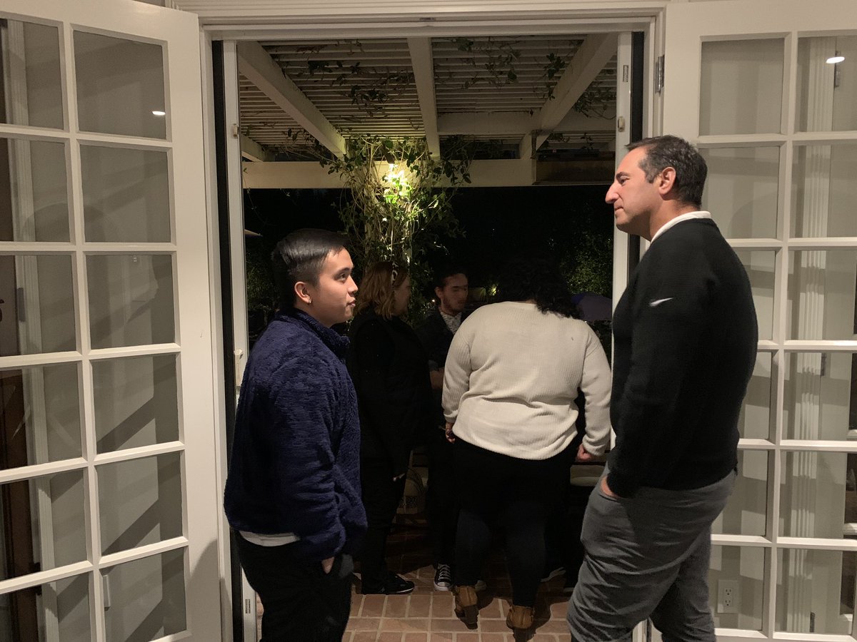 A lovely evening with EWSP mentors &amp; mentees thanks to <a href="/marykitchen/">Mary Kitchen</a> and <a href="/jon_orszag/">Jon Orszag</a>!#ThirdAnnualDinner