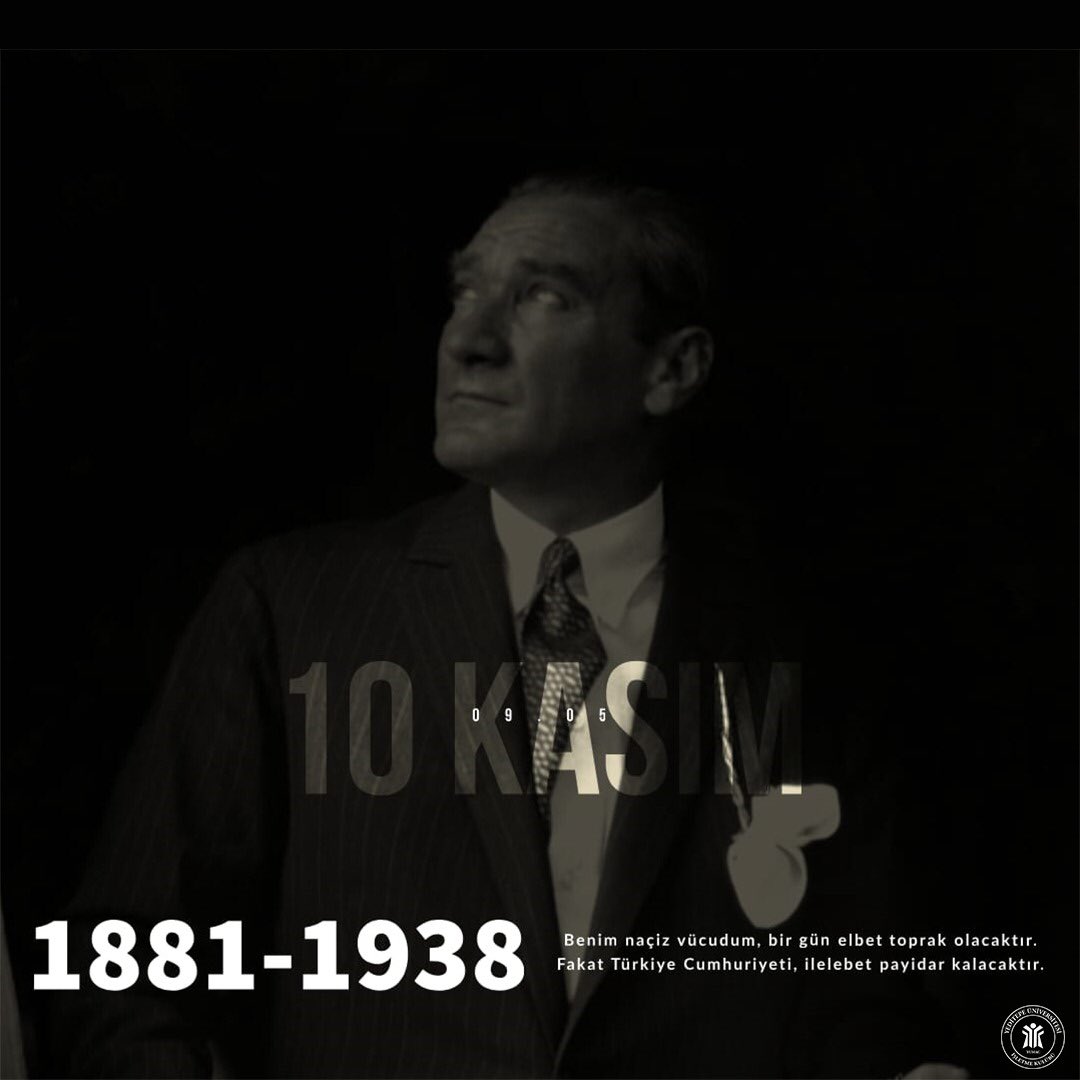 Atamızı saygıyla,sevgiyle ve özlemle anıyoruz... #10Kasim