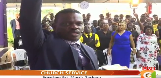 citizentvkenya's tweet photo. Preacher: Pst Morris Gacheru
Message: One With Christ
#GospelSunday https://t.co/b0HCF80x3W
