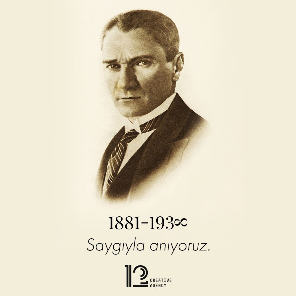 Ulu Önder Mustafa Kemal Atatürk'ü, aramızdan ayrılışının 81. yılında saygı ve özlemle anıyoruz. #10Kasım