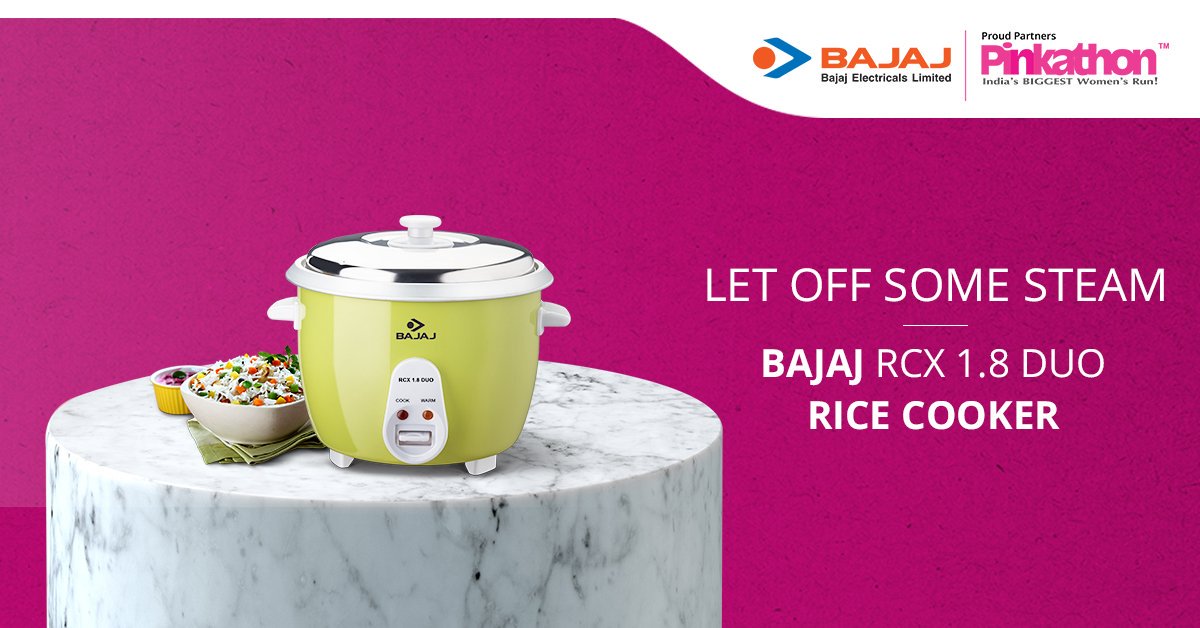 Bajaj Electricals on Twitter "Feast on some healthy and quickly cooked