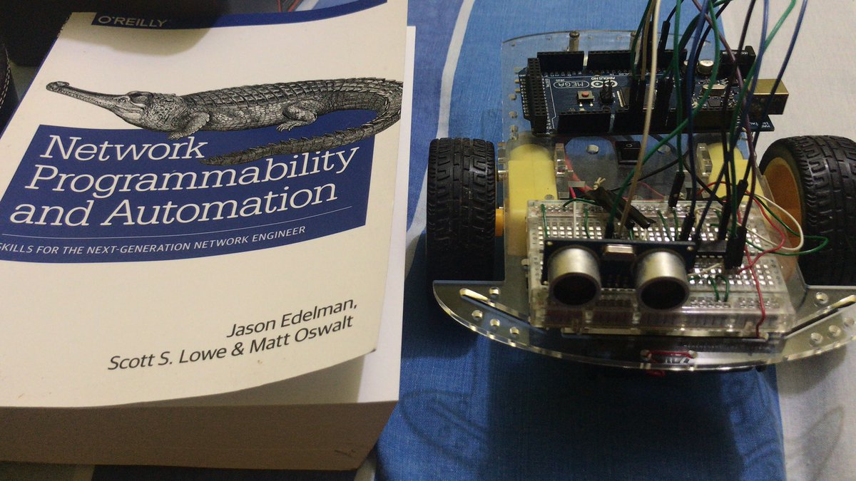 showipcef's tweet image. #arduinocar and #networkprogrammability
