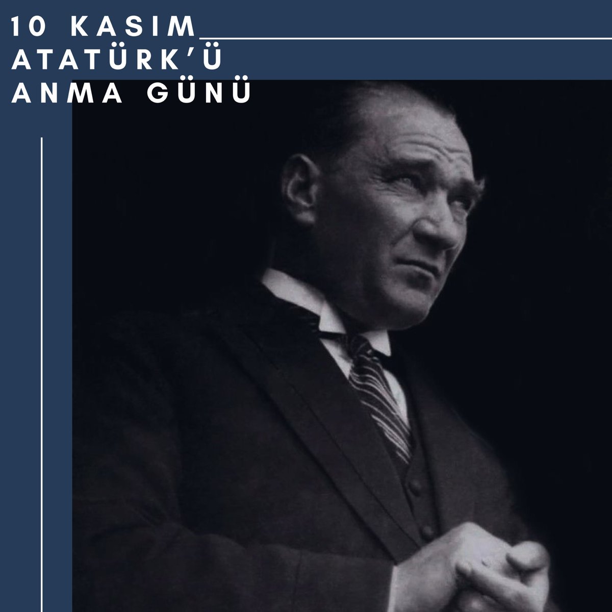 Gazi Mustafa Kemal Atatürk’ü ölümünün 81. yılında büyük özlemle anıyoruz. 
#atatürk #10kasım