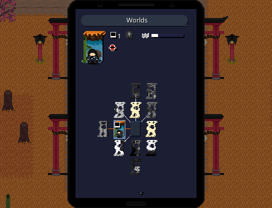 laytonloztew's tweet photo. Trying to make a world flowchart menu in-game. https://t.co/TcU3xnqDLI