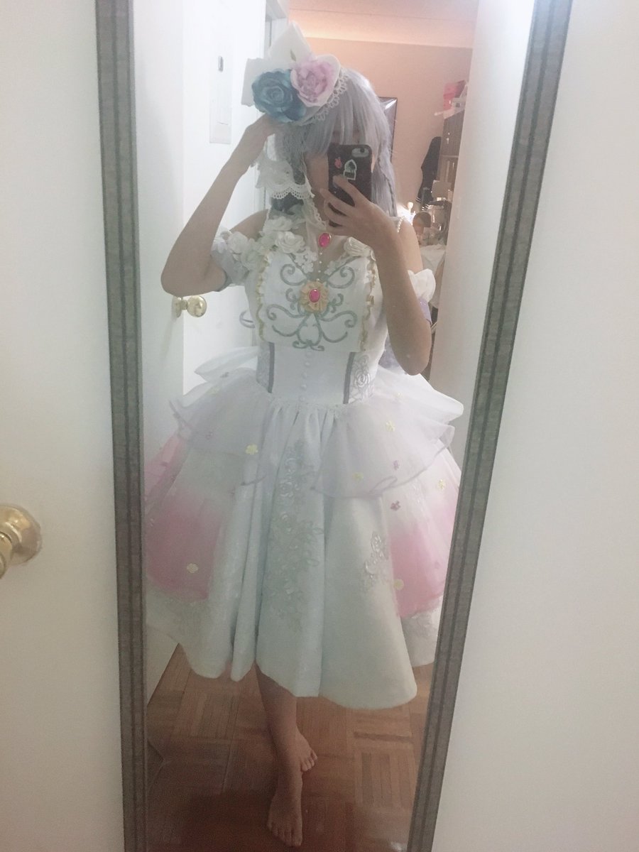 Merry Sheep Togfancon 95 Finished With Ringing Bloom Yukina Going To Try To Wear It For Saturday Animenyc For A Bit In Afternoon After Work And Bringing It To Charaexpo Bandori