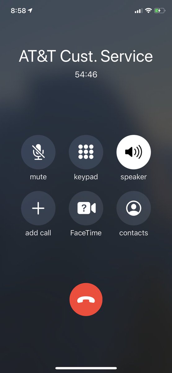 thomasfireangel's tweet image. @ATT @ATTHelp 54 minutes on hold to talk to a person #youcandobetter #att #attcustomerservice