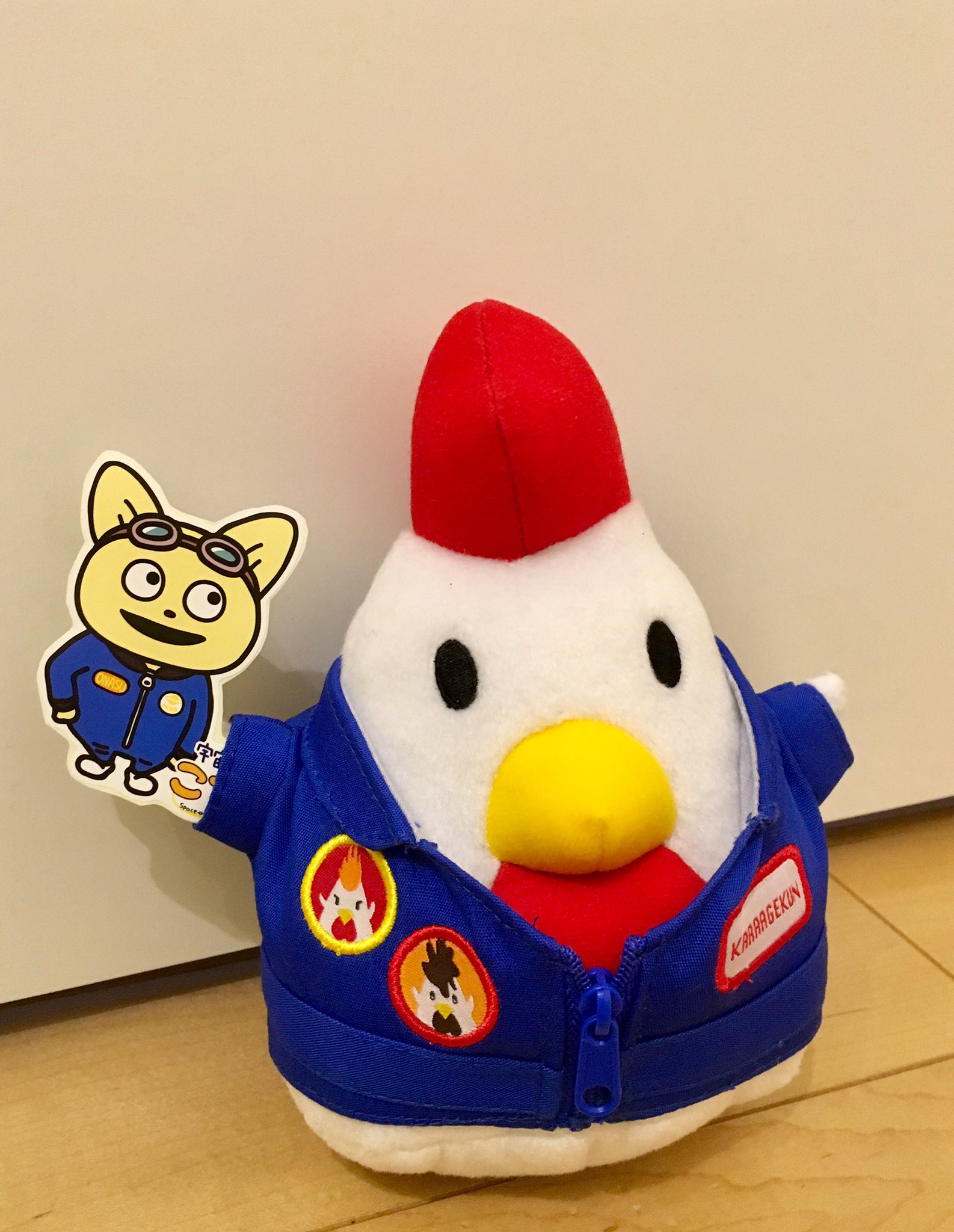 からあげクン 宇宙ぬいぐるみ からあげクン 宇宙ぬいぐるみ