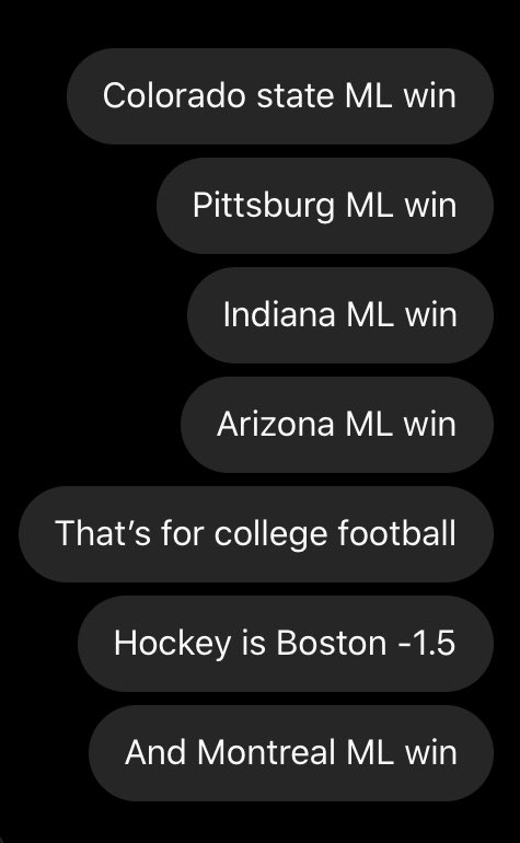 PicksFilthy's tweet image. These were today’s picks.