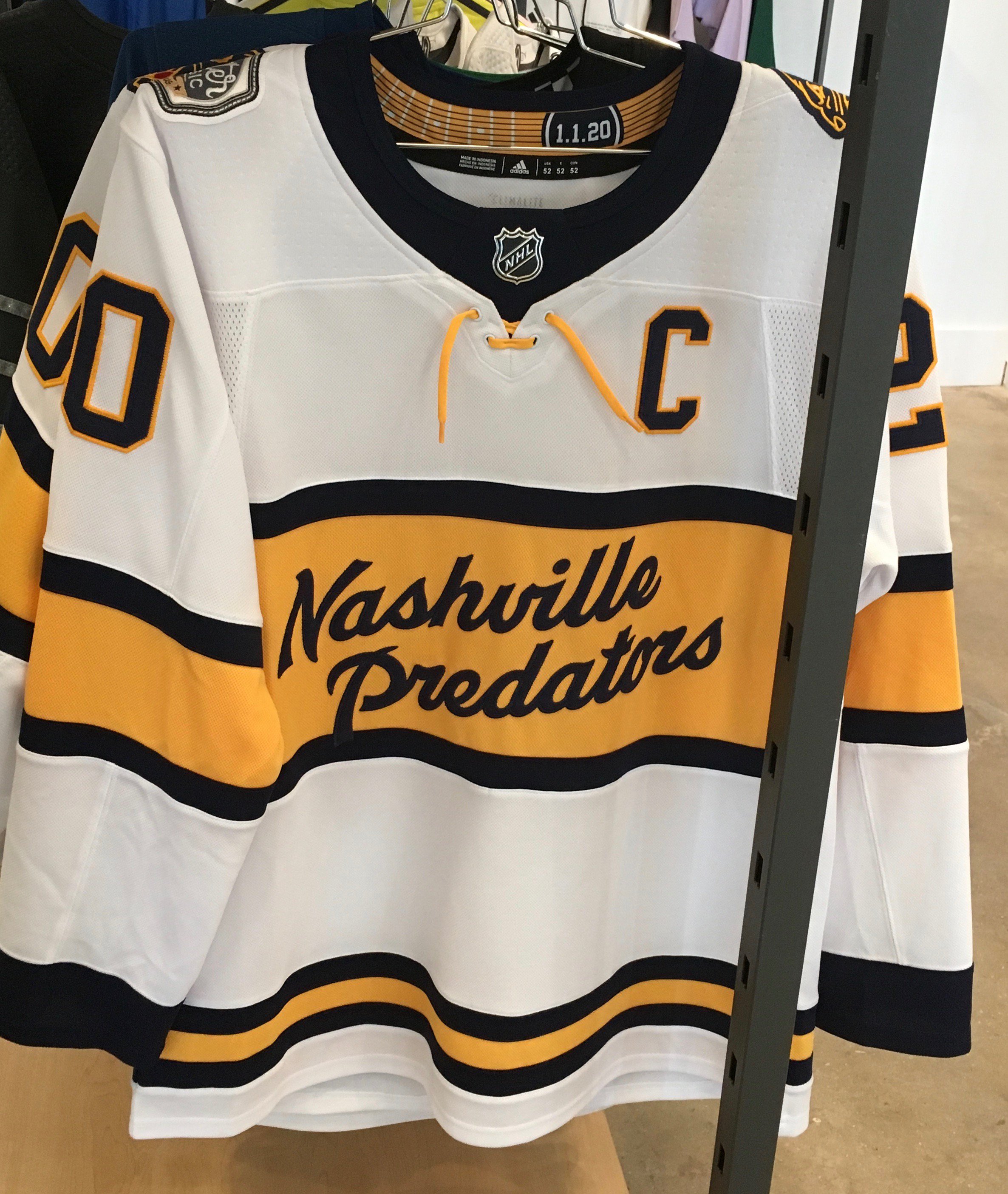 Predators Reveal New Winter Classic Jerseys - Williamson Source