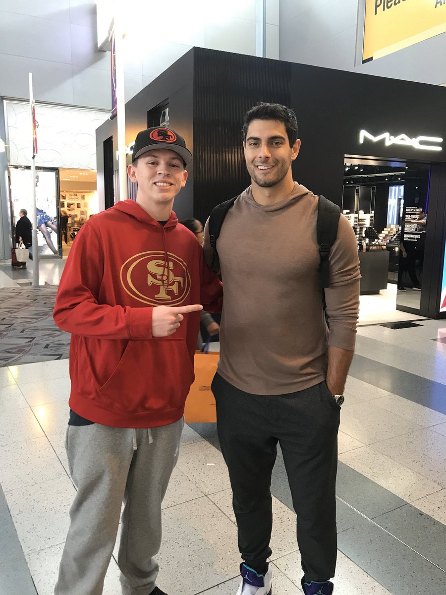 westbrook_addie's tweet photo. Happy Birthday to the only guy I’d let steal my girl. @JimmyG_10 #8and0 https://t.co/GpacU6Osr2