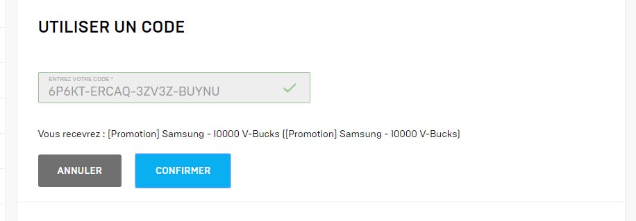 LaBooskaPeuffra's tweet image. 10 000 Vbucks sa vous tente ? Venez Mp jai 3 code SamsungSpecial ! 🎉
50 euros le code ! Faite vite ! ❤️
#Fortnite #codefortnite #codeminty #mintycodes #mintycode 1️⃣