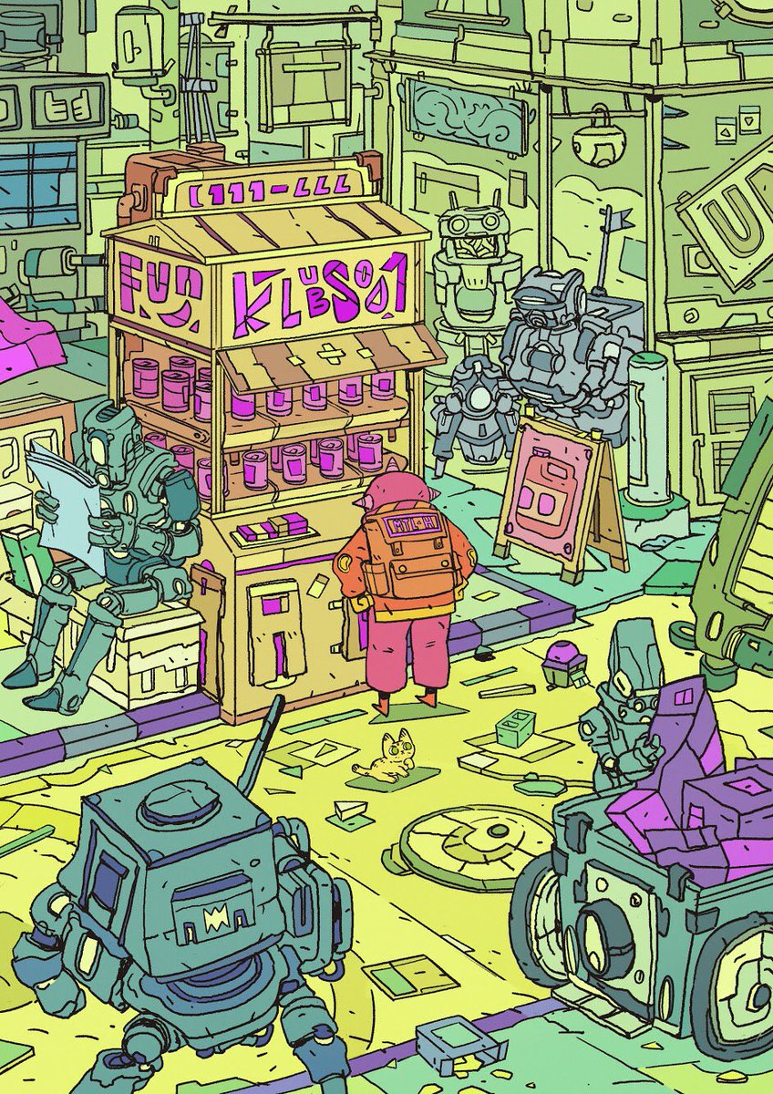drawmonsterdraw's tweet image. Vending Machine!

Metalhead loves browsing through vending machines! Though he gets a little picky about buying something- good thing Midas is chill about it!

patreon.com/posts/30359392
-
#illustration #metalhead #robotadventures #robot #patreonartist #art #color
