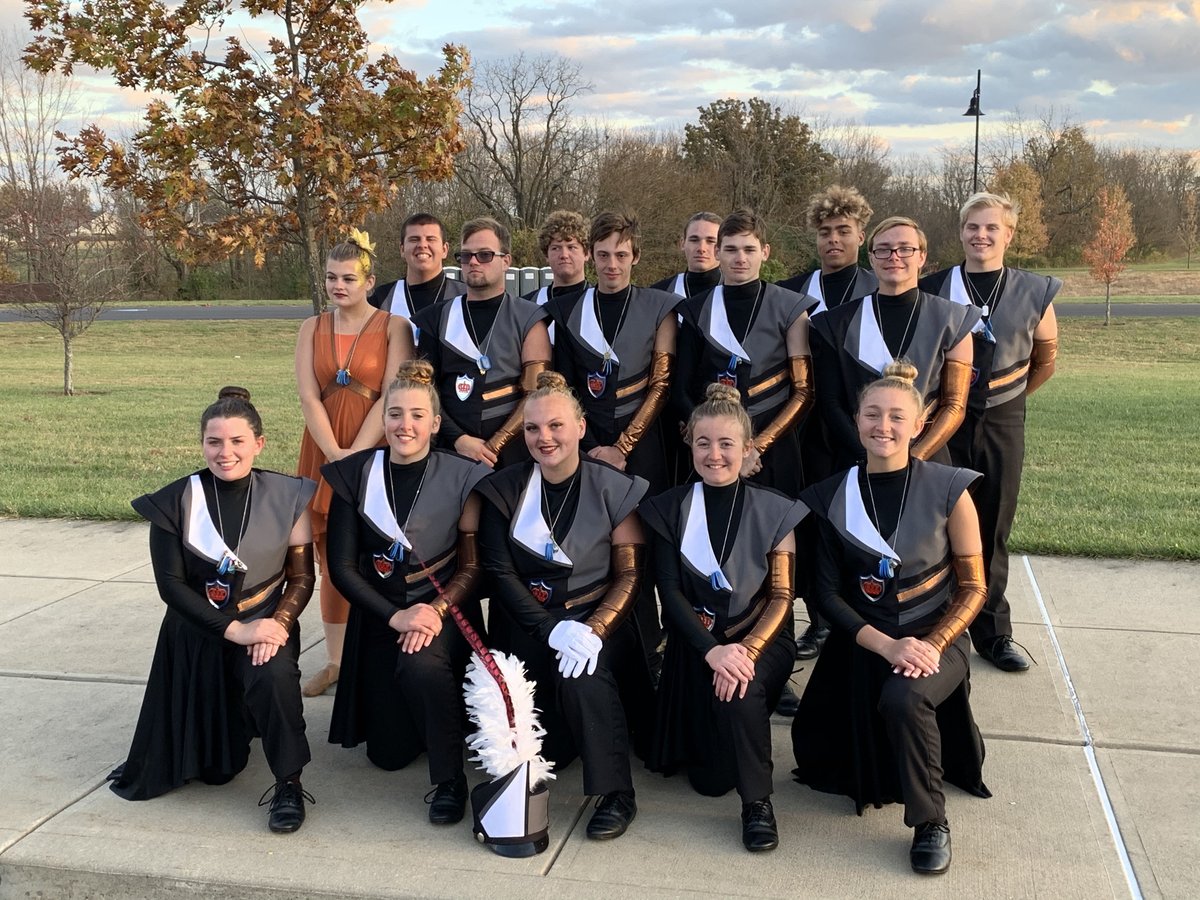 LCMarchingKings's tweet photo. What a great day! For the 38th consecutive year, the Lewis Cass Marching Kings have advanced to the ISSMA Marching Band State Finals.

This year’s State Finals competition will be held in Lucas Oil Stadium on November 9, 2019.

Pictured: LCMK’s graduating seniors (Class of 2020). https://t.co/y6OqWFLA8J