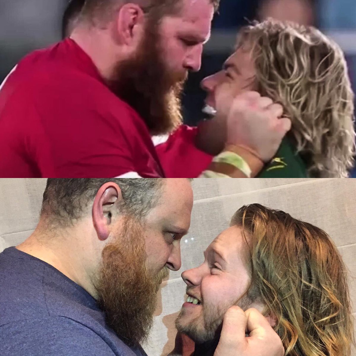 Me and my friend Joe recreated THAT shot of Jake Ball and @fafdeklerk getting in each other’s grills the other weekend 😂 #fafdeklerk #jakeball #WALvRSA #RugbyWorldCup19 #rugby #welshrugby #SouthAfricaRugby