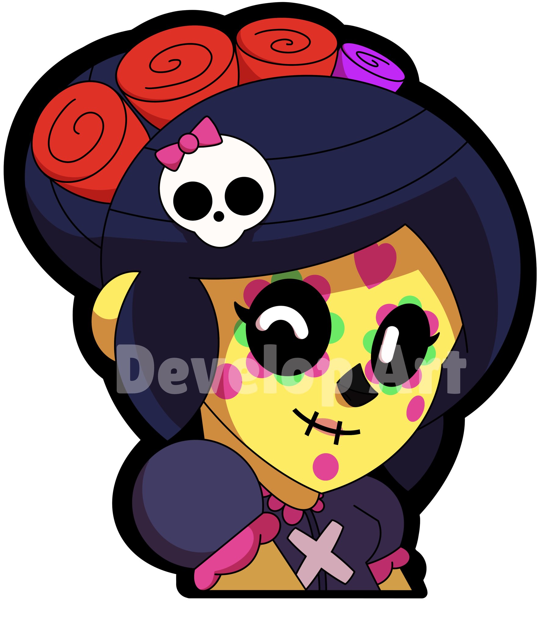 Dev On Twitter Calavera Piper Icon At 4 Am Because Why Not - piper brawl stars profile
