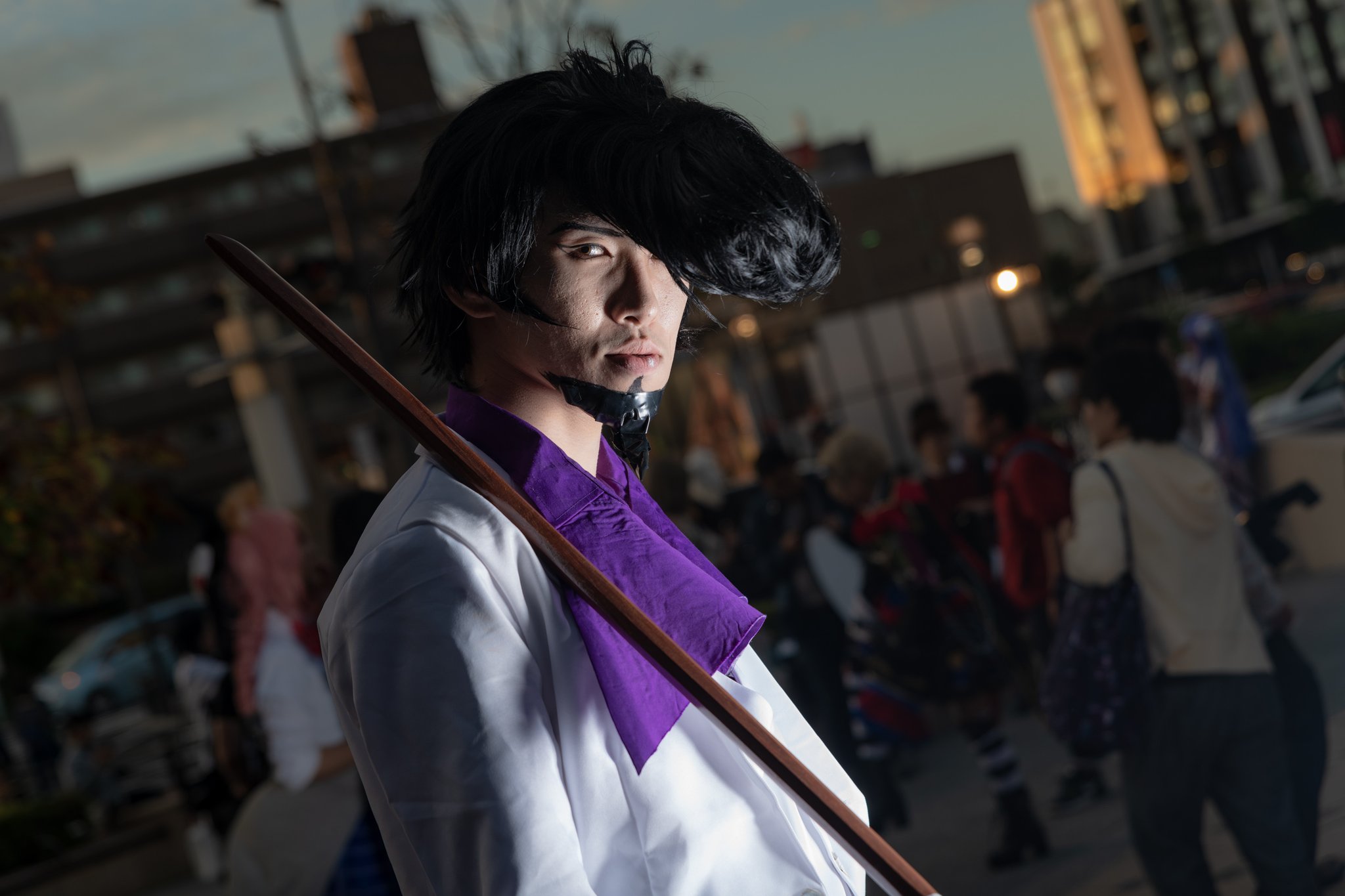 時亜卍卍 コスプレ Cosplay シャーマンキング 木刀の竜 梅宮竜之介 ここを通すわけには行かないぜ Photo Ikkeruina 刈谷アニコレ19 時アルバム