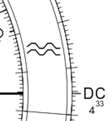 The descendant is in Aquarius which is ruled by Uranus. In this chart the perp is represented by Uranus which can be found in the 9th house of travel. Uranus is disposed of by Mars, which rules the 10th house under Aries, suggesting a degree of authority, possibly hotel staff.
