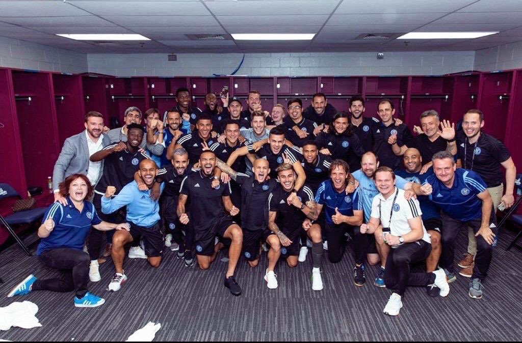 Of course the playoffs were not as good as the league games, but now we need to move forward and start to prepare for a better next season and stand up all together. 
@NYCFC fans you’ve been amazing every single game, Thanks so much for your support. 💙
The best is yet to come!