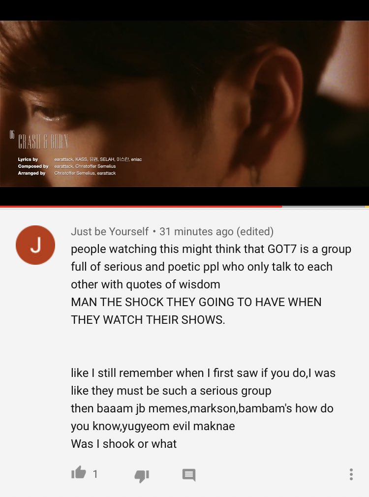Lol I Read This Comment Under Got7 S Call My Name Album Spoiler And I Just Had To Share It Got7 갓세븐 Got7official Got7 Callmyname Got7 니가부르는나의이름 Got7 Youcallingmyname Mamavote T Co T3tfrwgwlx