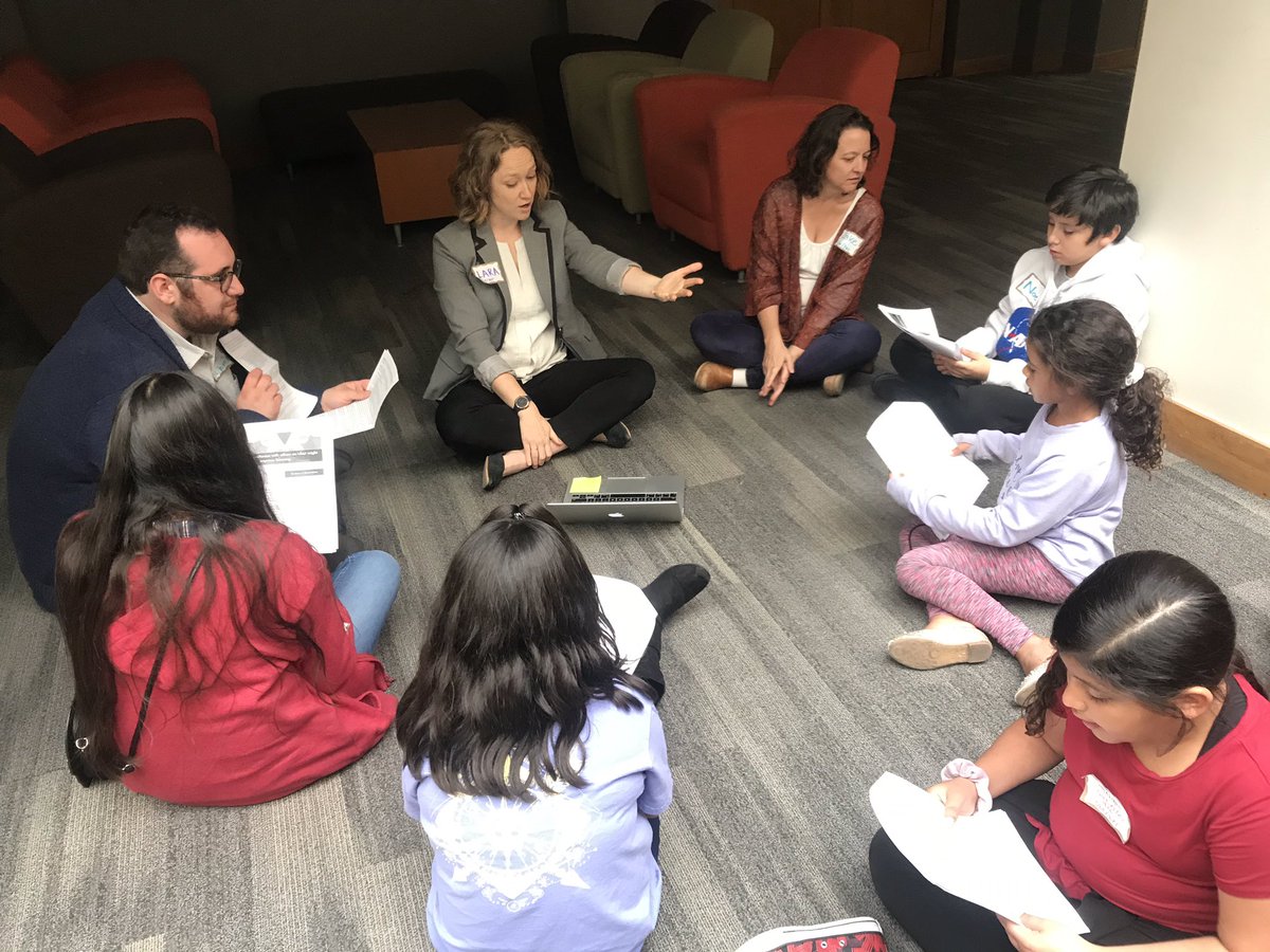 MrSchuppert's tweet photo. @BerkmanAIA #stlc students had a busy day #WCSLC19 for #rrisd1family followed by a presentation @UTAustin @DramaForSchools for the #creative ARTSLEAD conference. https://t.co/npVeFchslr