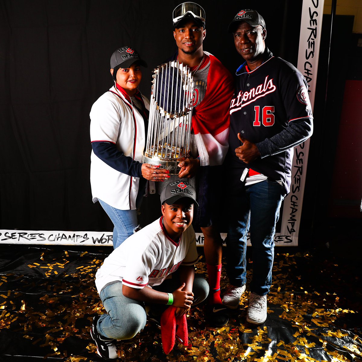 Come out to <a href="/DICKS/">DICK'S Sporting Goods</a> Sporting Goods in Bailey’s Crossroads tomorrow from 11:30am-1pm. I’ll be signing and hanging out. #WorldSeries #Champs 🏆