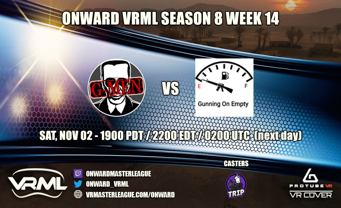 Onward VR Master League tweet media