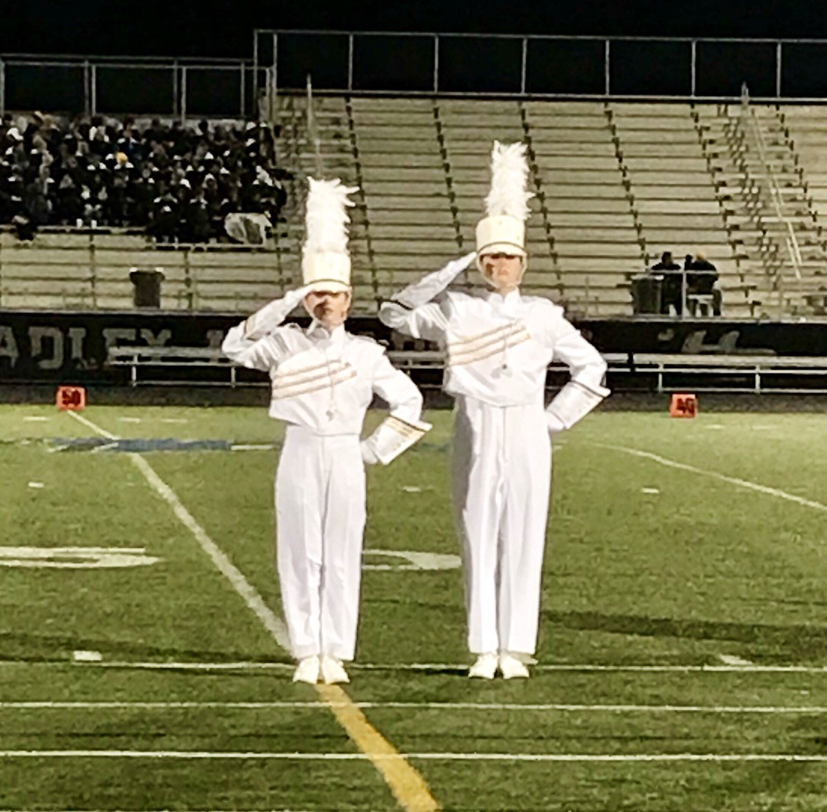 thegoldensound's tweet photo. Teays Valley Golden Sound: SUPERIOR at OMEA State Marching Band Finals!!!  Congratulations  to the entire Golden Sound Family!!!  #BEYOND #WellDone #GoldenSound2K19 #LEGACY https://t.co/gOHV5g8s88