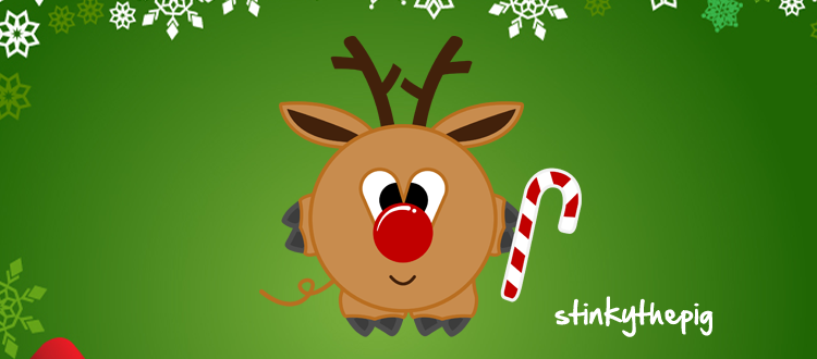stinkythepig's tweet photo. What? Did someone say Christmas? https://t.co/9gQCzV1TvX https://t.co/YD9ieQxaOy