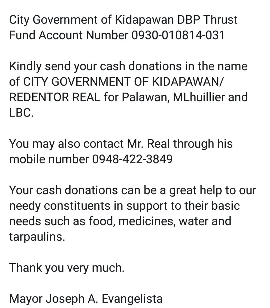 KangChoding13's tweet photo. @KringKim Unnie ito nalang po, direct ko nlng po sa City LGU ng Kidapawan po. 😊 https://t.co/QBpHG2zUUt