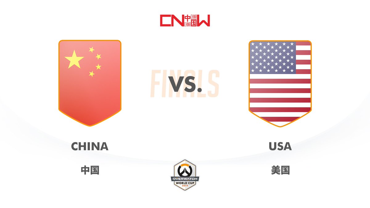 We will face <a href="/USAOWWC/">USA Overwatch World Cup 🇺🇸</a> next for #OWWC2019 Grand Final.
The Team USA is an equally respectable opponent.
We'll still ALL IN, for who supported us and all of our fans.
We fight with no fear.
We are #CNOW , #WeCan #我行你也行